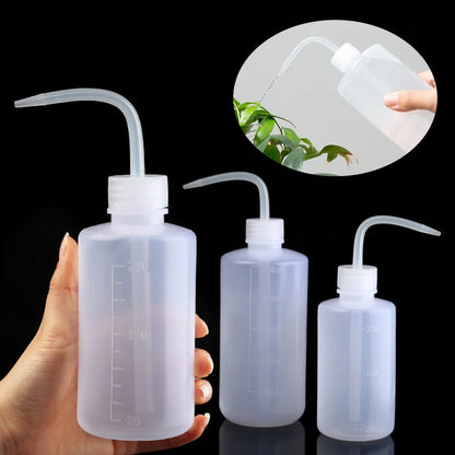 Regadera de Precisión 150/250/500mL – Botella de Plástico con Pico para Riego de Suculentas, Plantas y Flores + Herramientas de Jardinería