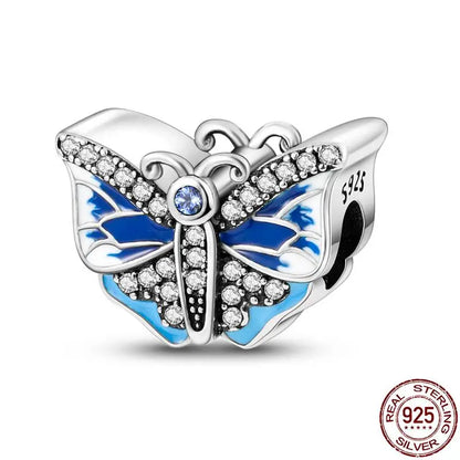 Charm animal mascota en plata 925 – Abalorio elegante para pulsera o collar tipo Pandora, joyería personalizada mujer