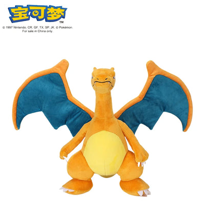 Peluche Pokémon Pikachu, Charizard, Gengar, Squirtle, Espeon, Glaceon y Umbreon | Juguetes Suaves para Niños