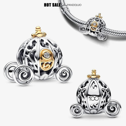 Charm Marvel Iron Man y Spiderman en Plata 925 – Abalorios Disney para Pulsera Original Mujer