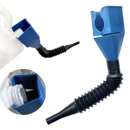 Embudo de Plástico para Coche y Moto – Herramienta de Relleno con Filtro para Aceite y Gasolina | Accesorio Universal de Mantenimiento