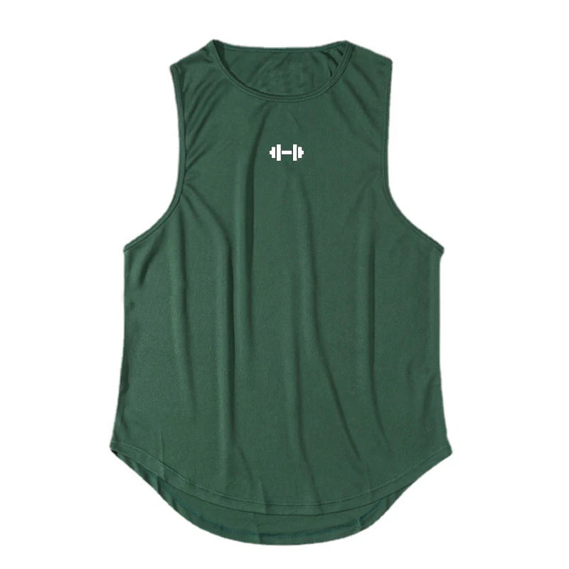 Tank Top Deportivo de Hombre – Fitness, Gym y Bodybuilding, Secado Rápido, Sin Mangas, Corte Loose, Verano, Moda y Baloncesto