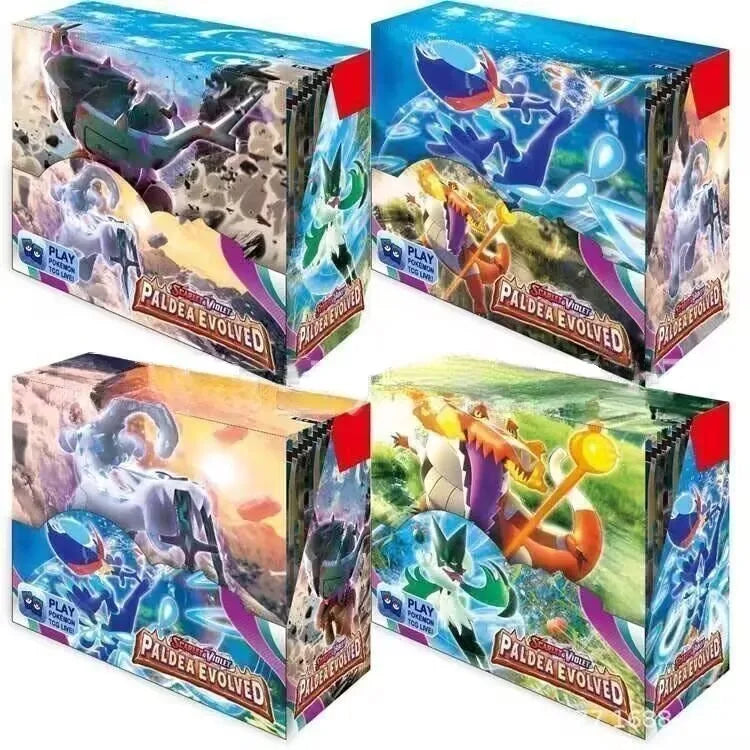 Set de Cartas Pokémon 324/360 Pcs – Brilliant Stars, 151, Prismatic Evolutions & Paldean Fates | Booster Box en Inglés