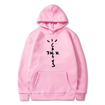 Hoodie Cactus Jack – Sudadera Unisex con Estampado Doble Cara, Moda Streetwear de Otoño