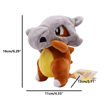 Peluche Cubone 6.9’’ – Muñeco Suave de Juego de Dibujos Animados | Juguete de Colección y Regalo Infantil