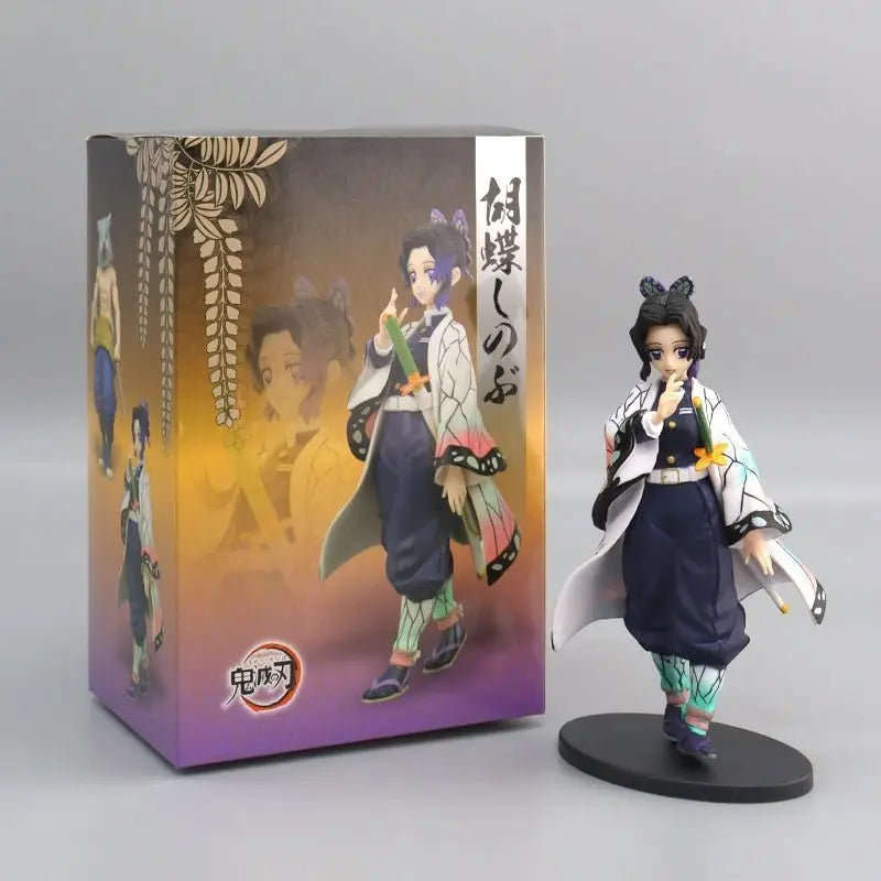 Figura Demon Slayer Anime – Kamado Tanjirou, Zenitsu y Nezuko | Figuras PVC Kimetsu no Yaiba Coleccionables