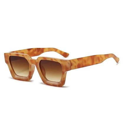 JNPCXI Gafas de Sol Cuadradas de Lujo | Retro Fashion Unisex UV400