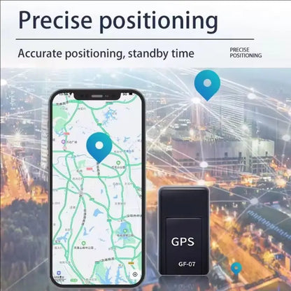 Mini GPS Magnético Portátil | Rastreador en Tiempo Real Antirrobo para Carro, Moto y Uso Personal