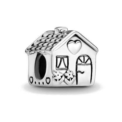Charm Familia en Plata 925 – Abalorio Sparkling para Pulsera Original Mujer