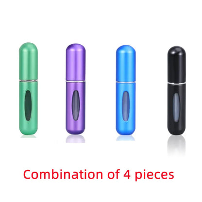 Atomizador de Perfume Recargable 5ml | Botella Portátil de Viaje con Pulverizador para Cosméticos y Fragancias