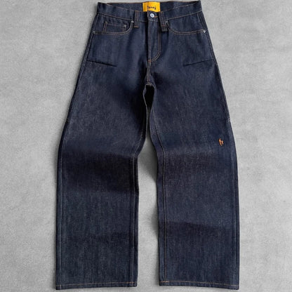 Jeans Baggy Y2K Retro Oversize Unisex | Pantalones Vaqueros Washed Harajuku Góticos Hip Hop Streetwear Decoración Exterior
