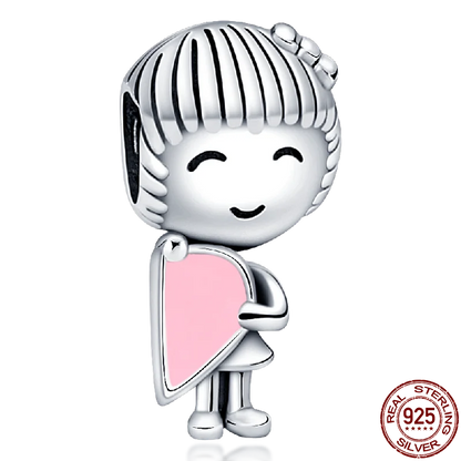 Charm Buho Serie Bee en Plata 925 – Abalorio DIY para Pulseras Originales Mujer
