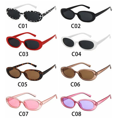 Gafas de Sol Retro Ovaladas para Mujer | Estilo Vintage Pequeño UV400 Polarizadas