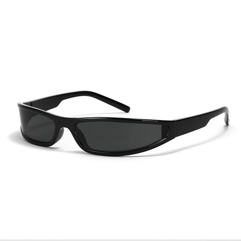 Gafas de Sol Rectangulares Estrechas Mujer – Estilo Y2K Vintage Streetwear UV400
