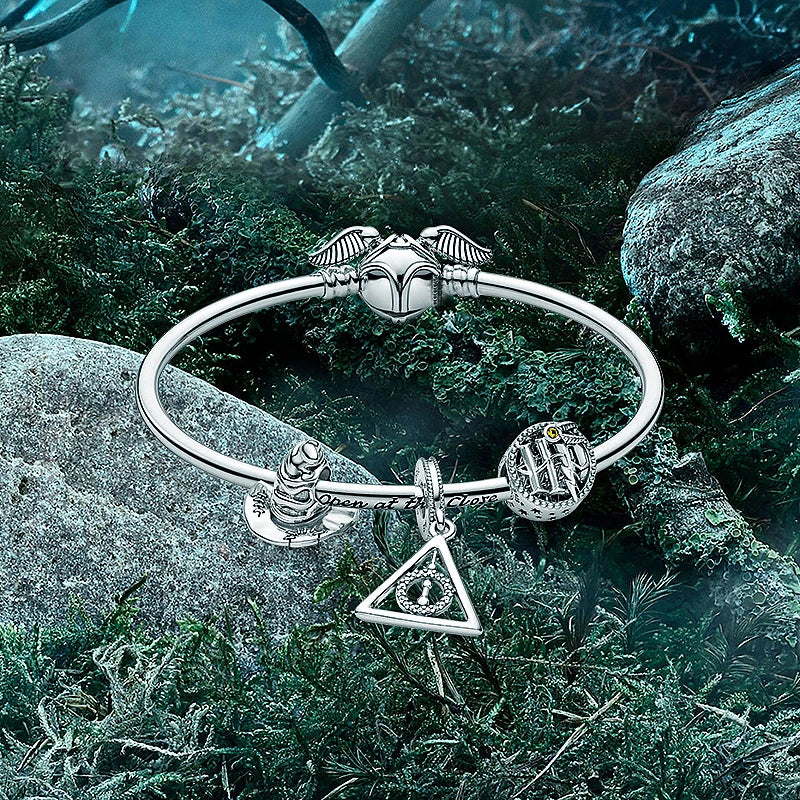 Charm Sombrero Harry Potter en Plata 925 – Abalorio Original para Pulsera DIY Mujer