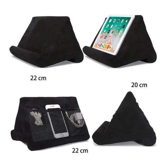 Xnyocn Soporte Cojín Multifuncional para Tablet y Libros – Almohada Ergonómica para iPad, Samsung, Huawei, Lectura en Cama y Sofá