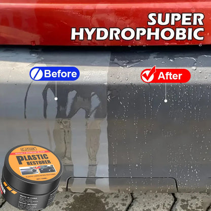 Renovador de Plásticos y Cuero | Back to Black | Cera de Renovación Interior y Exterior | Pulimento y Protector Automotriz