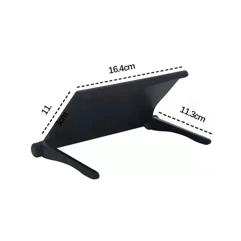 Soporte de Almacenamiento para Pantalla de TV y Computador | Estante Organizador sin Perforaciones para Router, Controles y Accesorios