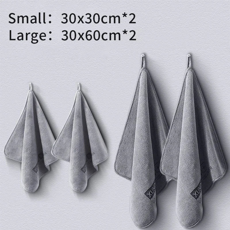 Toalla de Microfibra Premium para Auto – Paño de Limpieza y Secado con Bordes Reforzados | Cuidado y Detallado de Coches