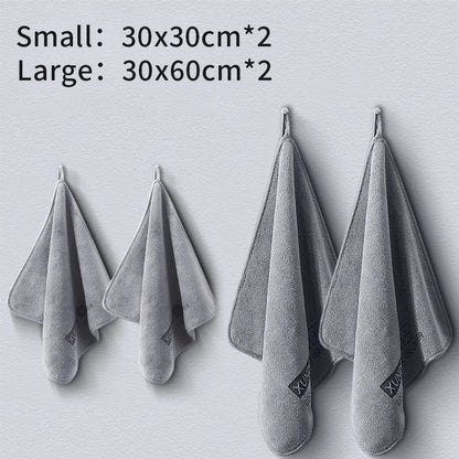 Toalla de Microfibra Premium para Auto – Paño de Limpieza y Secado con Bordes Reforzados | Cuidado y Detallado de Coches