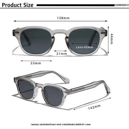 Gafas de Sol Retro Redondas CATERSIDE Unisex | Estilo Punk UV400 de Lujo