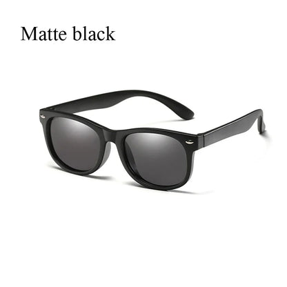 Gafas de Sol Polarizadas para Niños | TR90 Silicona Ultraligeras UV400 Multicolor
