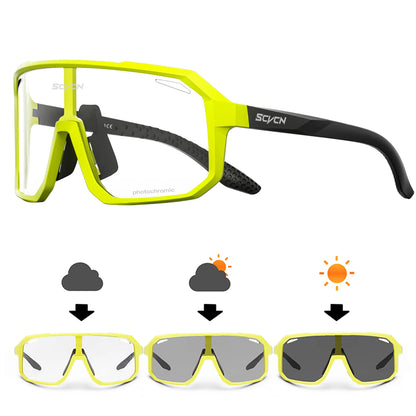 Gafas de Ciclismo SCVCN HOT MTB | Gafas Deportivas Unisex con Protección UV400 | Running, Conducción, Bicicleta y Outdoor