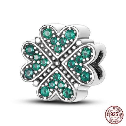 100% 925 Sterling Silver Creative Blue Luminous Firefly Charms Pendants Fit Qikaola 925 Original Bracelets DIY Birthday Jewelry