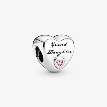 Charm Familia en Plata 925 – Abalorio Sparkling para Pulsera Original Mujer