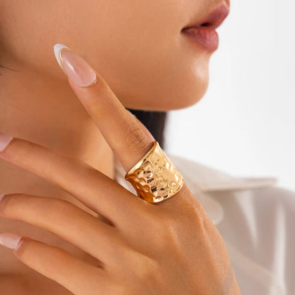 Anillo Boho Ajustable para Mujer – Diseño Creativo de Mariposas y Flores, Joyería de Moda 2025 Dorada o Plateada