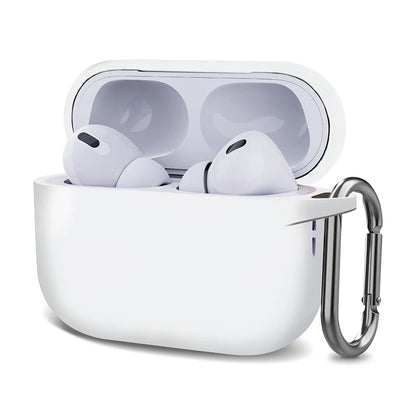 Funda de Silicona para AirPods Pro 2 / AirPods 3 / 2 / 1 – Protector Antigolpes para Estuche Bluetooth con Llavero