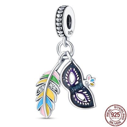 Charm Luciérnaga Luminosa en Plata 925 – Abalorio DIY para Pulseras y Collares Originales Mujer