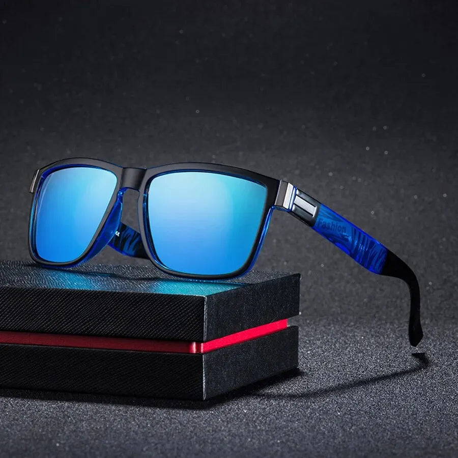 Gafas de Sol Polarizadas Hombre Mujer | Estilo Lujo Cuadradas Retro UV400