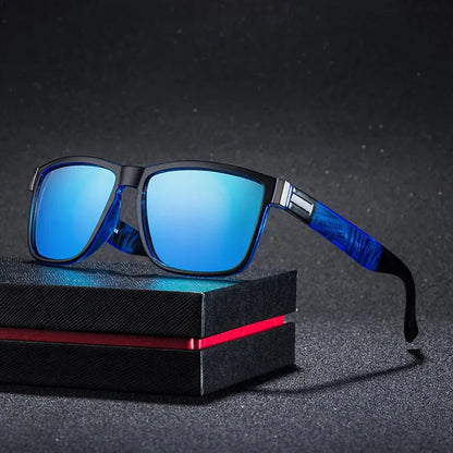 Gafas de Sol Polarizadas Hombre Mujer | Estilo Lujo Cuadradas Retro UV400