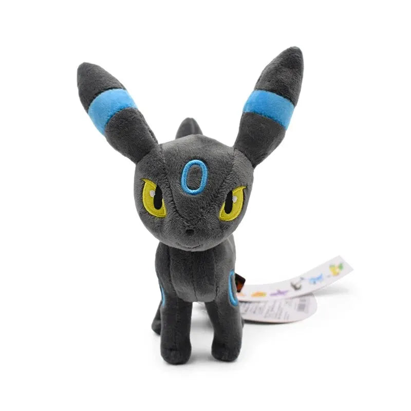 Peluches Pokémon Eeveelutions | Leafeon, Vaporeon, Glaceon, Sylveon, Espeon, Umbreon | Suaves y Coleccionables