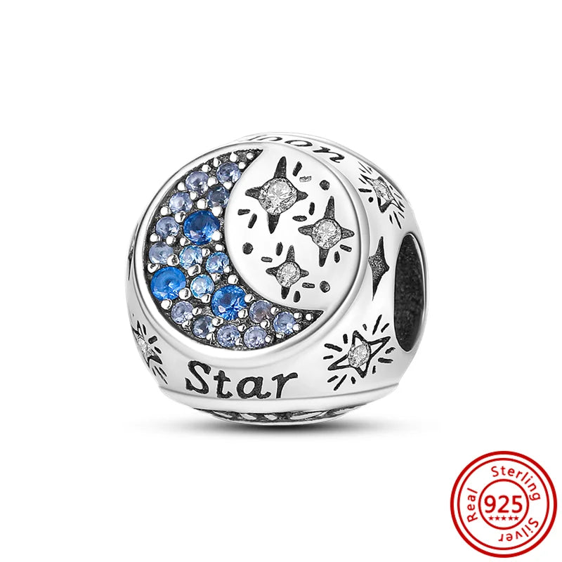 Charm perrito y huesito de plata 925 – Abalorio estilo sorpresa para pulsera tipo Pandora, joyería DIY romántica