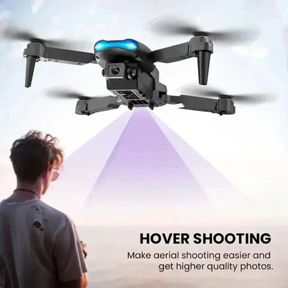Drone E99Pro 4K con doble cámara – RC plegable WiFi 5G FPV con altura estable y modos especiales