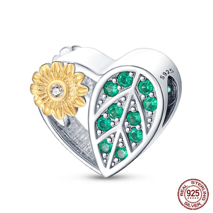 100% 925 Sterling Silver Creative Blue Luminous Firefly Charms Pendants Fit Qikaola 925 Original Bracelets DIY Birthday Jewelry