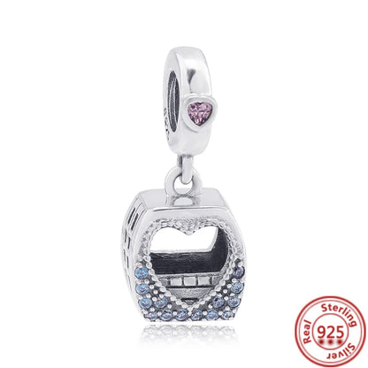 Charm Sorpresa Dopamina de Plata 925 | Dijes Cartoon Estilo Aleatorio para Pulseras DIY