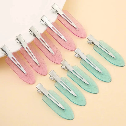 Set de 8/10 Ganchos para el Cabello de Colores - Hebillas Laterales y Accesorios de Peinado para Mujer y Niña