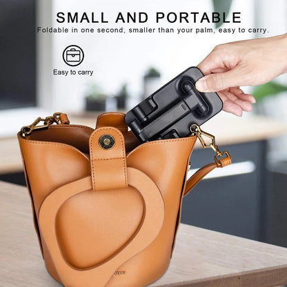 Soporte Plegable de Escritorio para Celular y Tablet | Compatible con iPhone, iPad y Smartphones