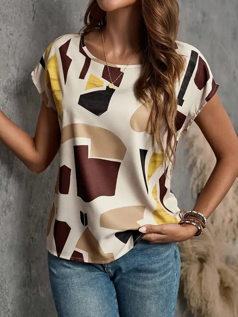 Camiseta Oversize Unisex Clásica | Estampado Rayas Casual Verano