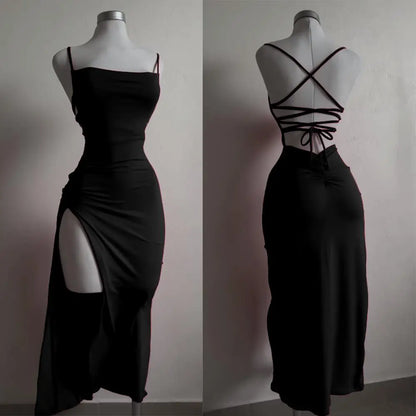 Vestido Halter Mujer Verano 2024 | Vestido Sexy Ajustado Estilo Spice Girl Elegante Fiesta