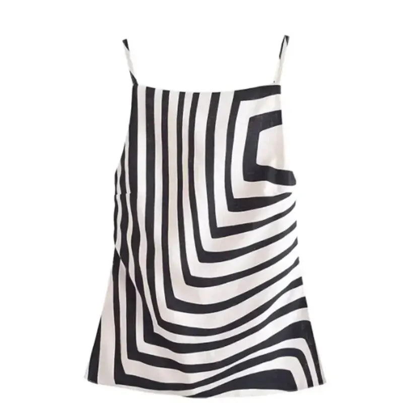 Top Mujer Sexy 2025 | Crop Top Sin Espalda con Tirantes Elegante Fiesta Verano