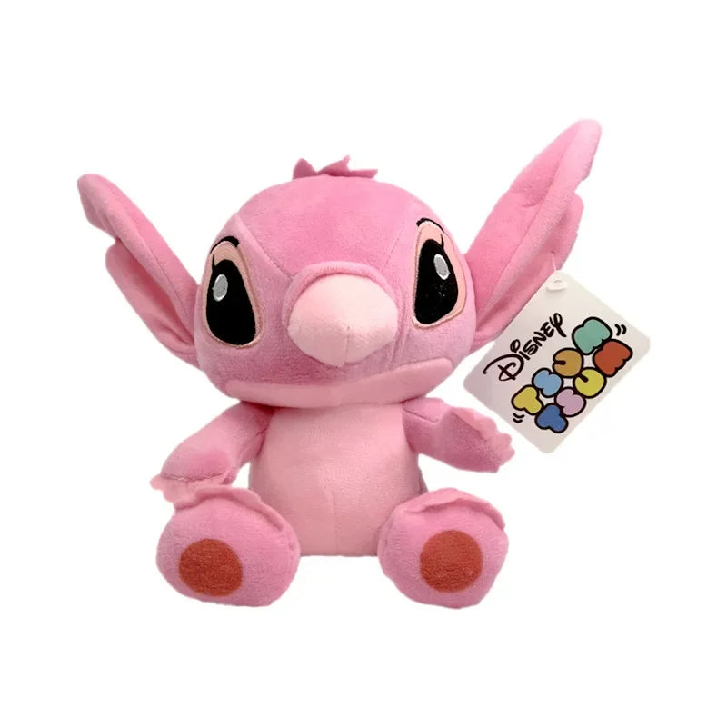 Peluche Stitch Disney 4/8 Pulgadas – Muñeco de Peluche Azul/Rosa | Juguete Anime Lilo & Stitch Regalo para Niños