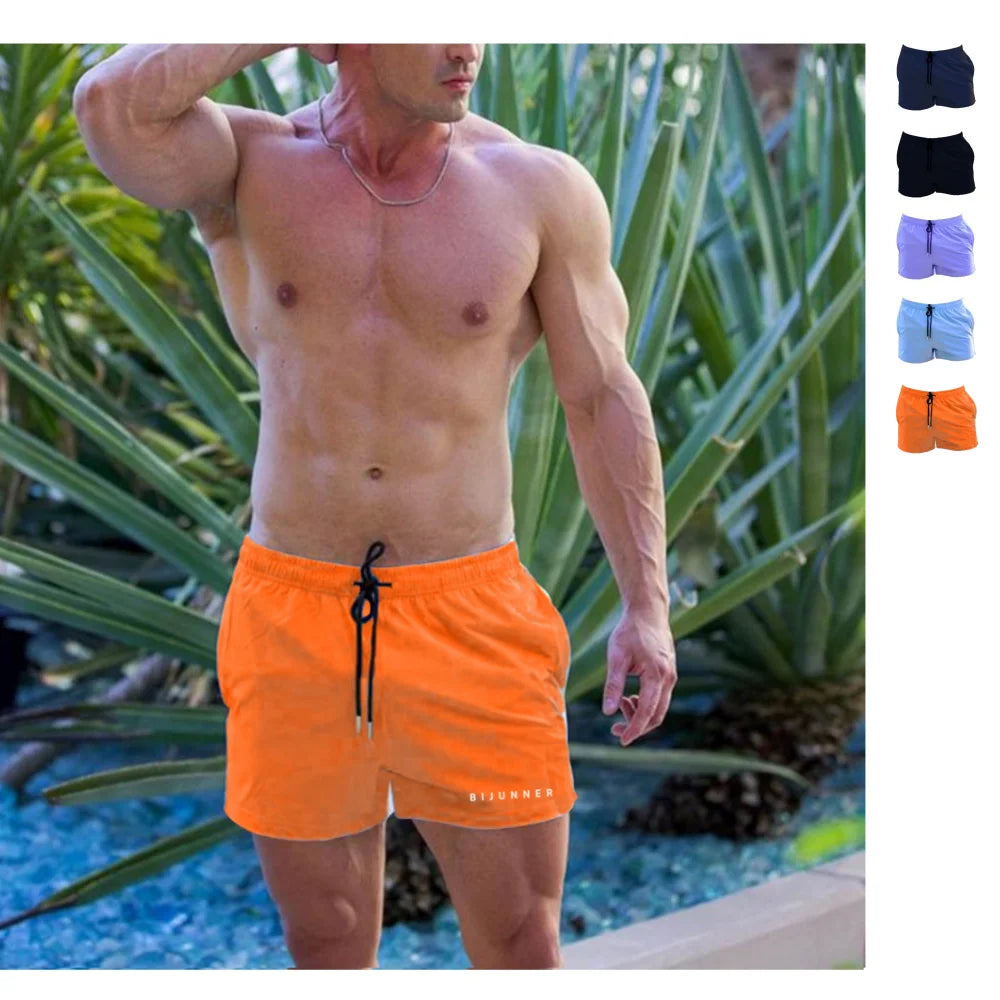 Bañador Hombre Low Rise | Shorts Playa Modernos con Cordón – Swimwear Surf y Volleyball Verano