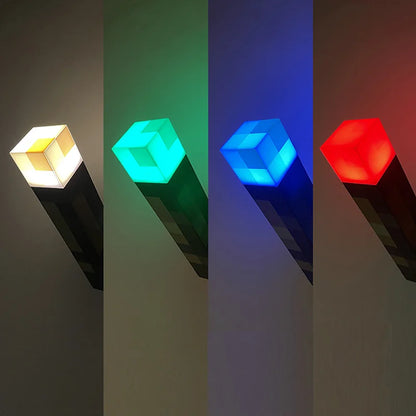 Lámpara LED en Forma de Poción – Luz Nocturna USB Recargable | Decoración Gamer Minecraft para Niños y Hogar