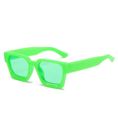 JNPCXI Gafas de Sol Cuadradas de Lujo | Retro Fashion Unisex UV400