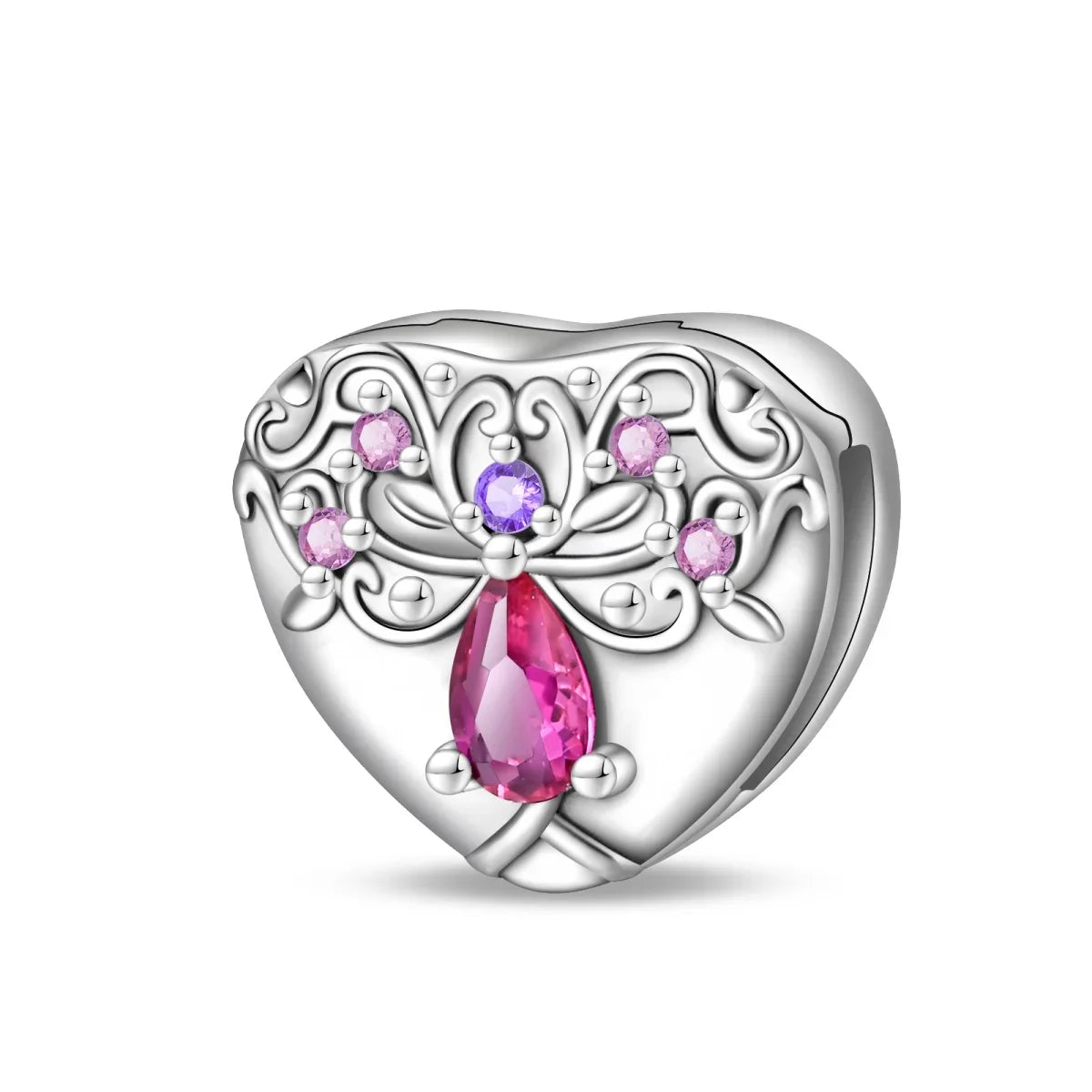 Charm Árbol de la Vida en Plata 925 – Abalorio Familia y Amigos para Pulseras Originales Mujer