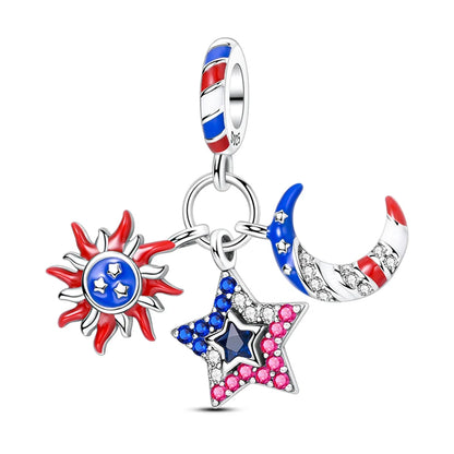 Charm de Plata S925 Hamster, Terrier y Princesa – Abalorios Brillantes para Pulseras Originales 3mm